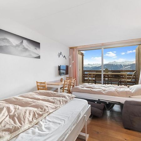 Chaleureux Studio A Anzere, Accessible A Ski, Proche De Tout Esterno foto