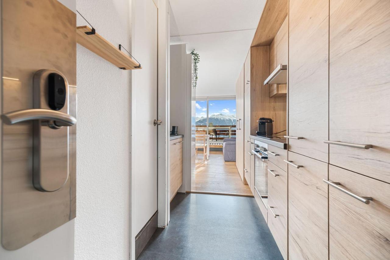 Chaleureux Studio A Anzere, Accessible A Ski, Proche De Tout Esterno foto